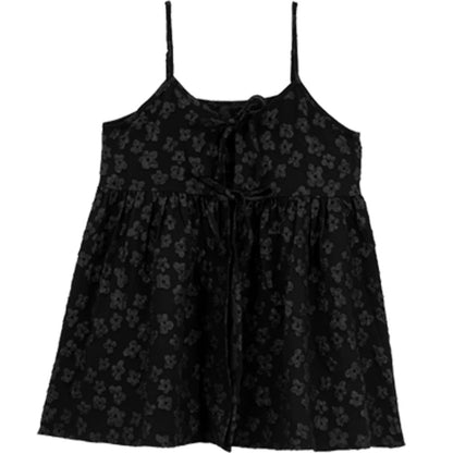 元気🌼 光澤大花花印壓綁帶外搭｜2色入