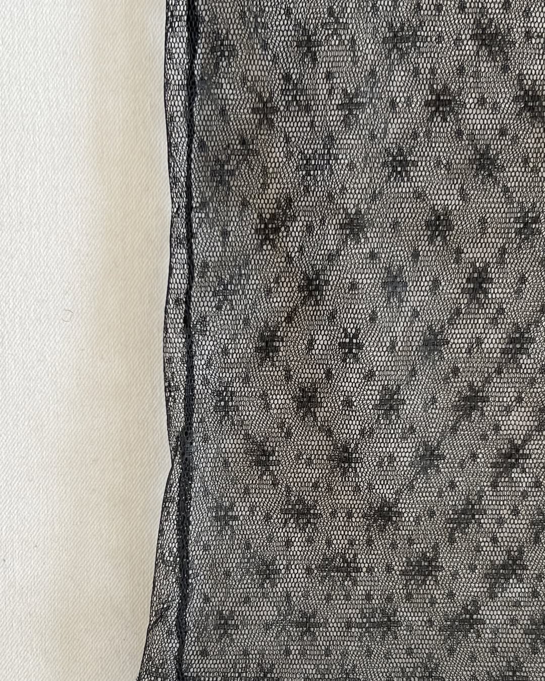 [新色加入🧊] 小雪花透膚捲邊內搭TOP｜3色入