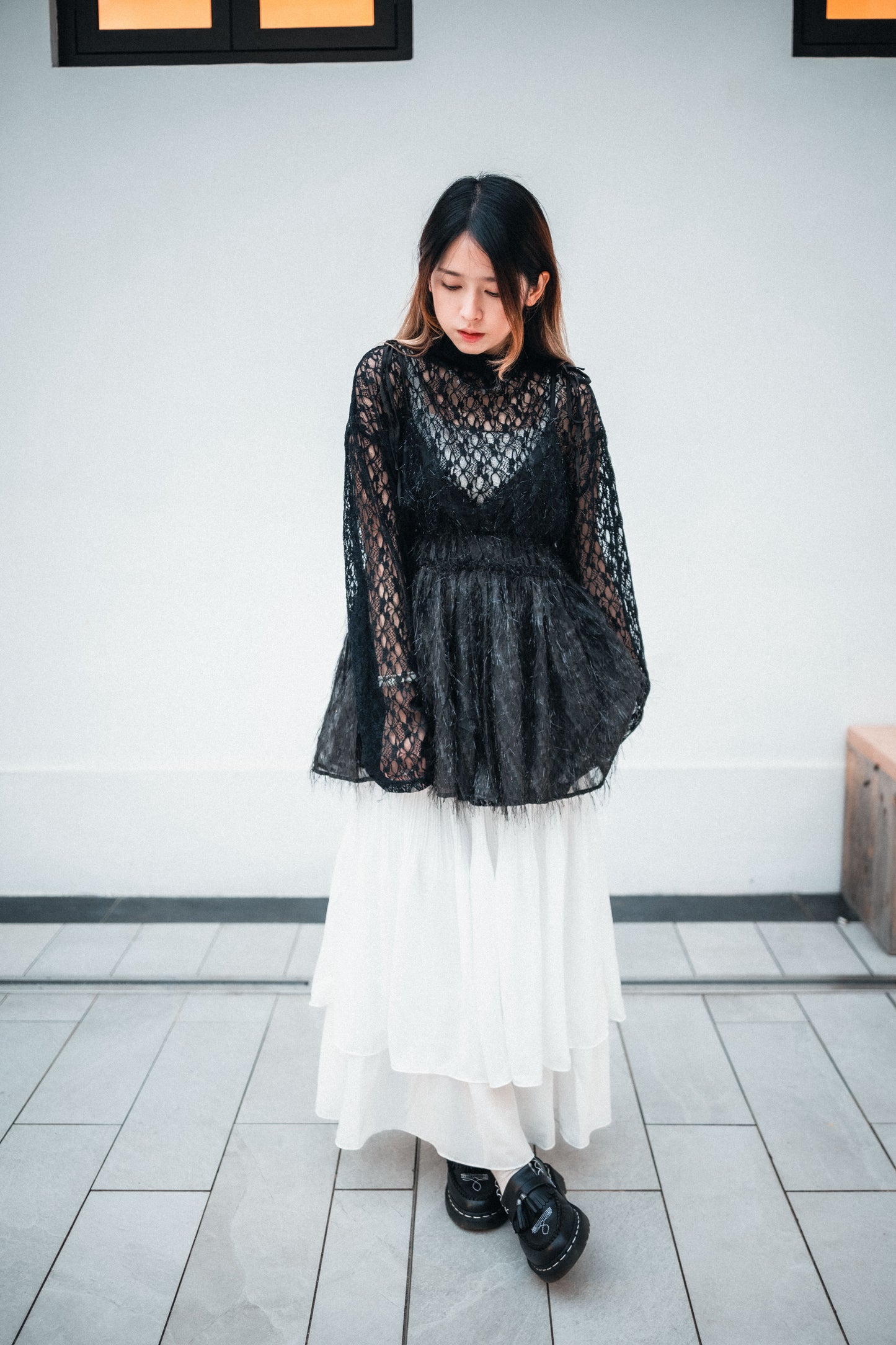 超日！鬆弛感鬚鬚綁帶背心Layer｜3色入