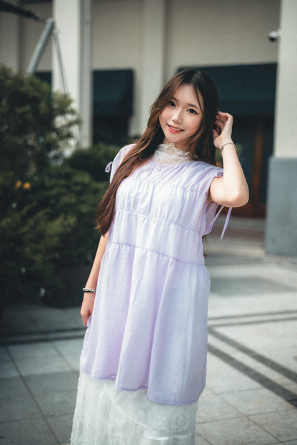 抽繩皺摺娃娃背心｜4色入