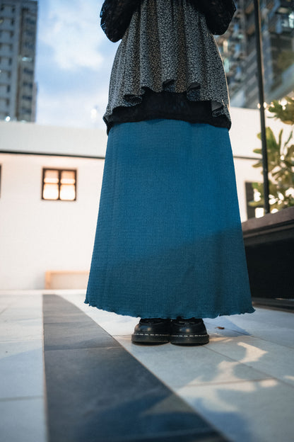 七彩繽紛🌈 超百搭泡泡質小魚尾半裙｜9色入