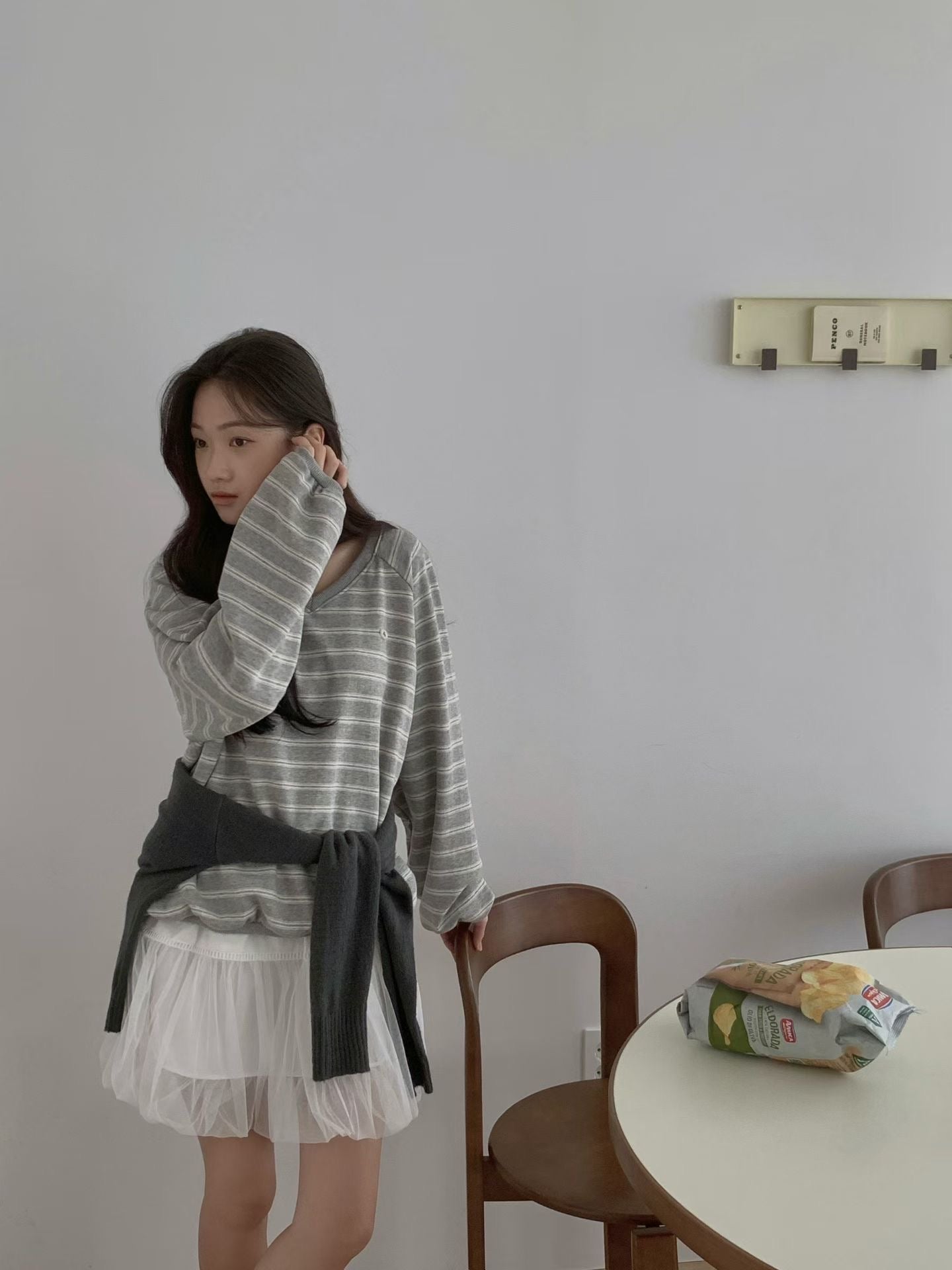 氣質紗紗蓬蓬裙｜2色入