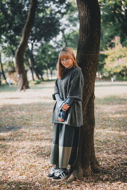 春季🍃 中袖捲捲邊毛衣｜6色入