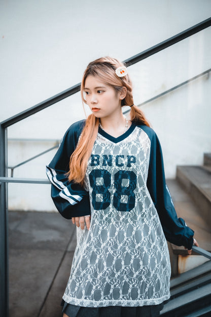 BNCP 88 Lace Sportswear Long Sleeves｜7色入