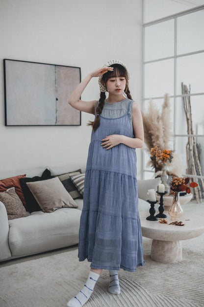 波浪紗紗吊帶OPS｜4色入