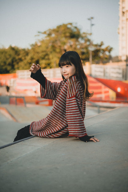 春季🍃 中袖捲捲邊毛衣｜6色入