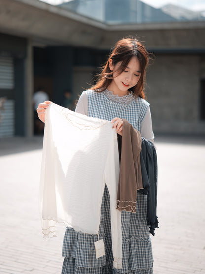 10月人氣🔥 Triple 捲捲Ruffle TOP｜6色入