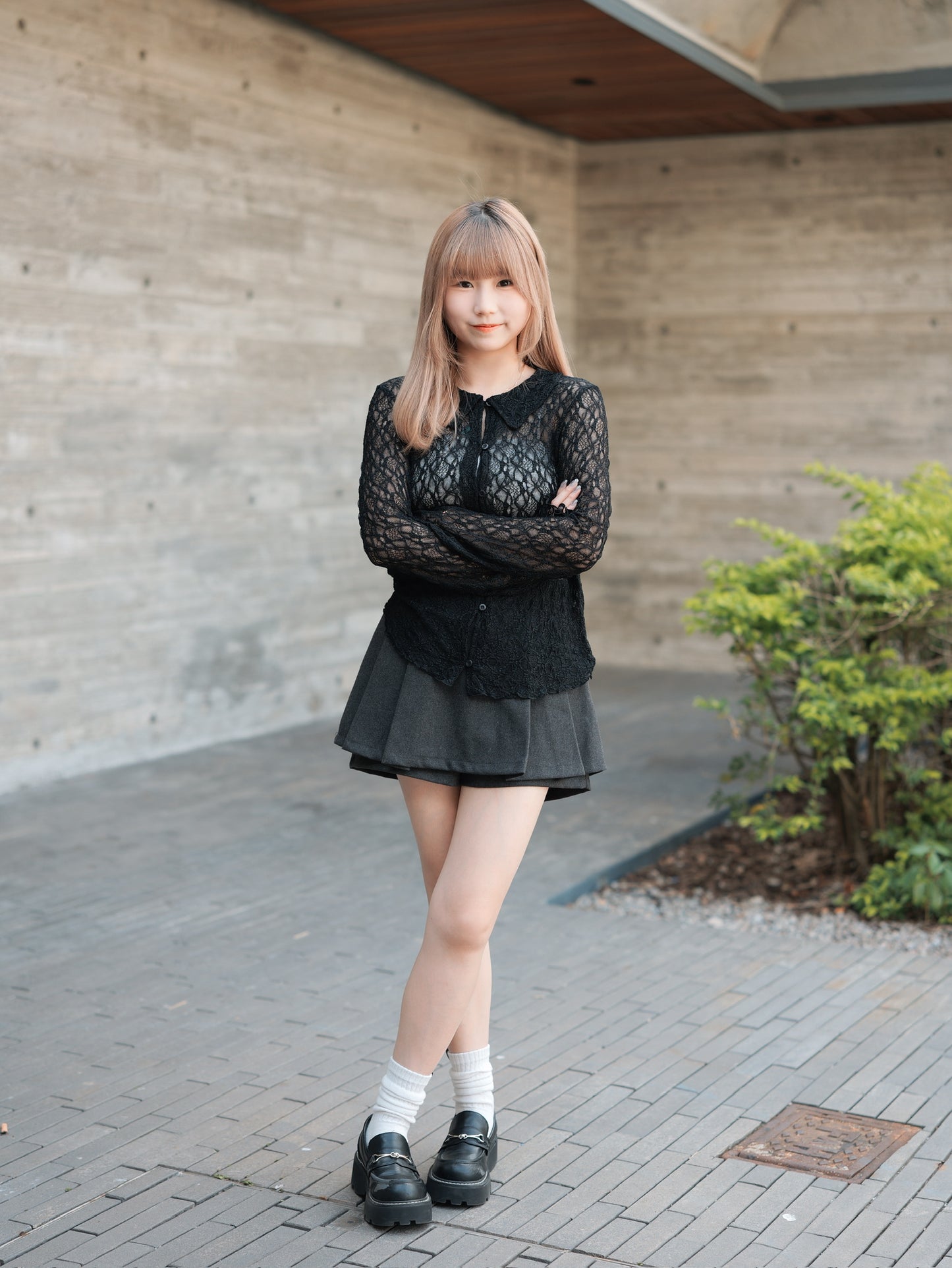 問爆！Elegant Lace Shirt｜4色入