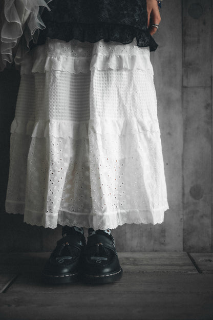 多pattern! 層層小通花sk｜1色入