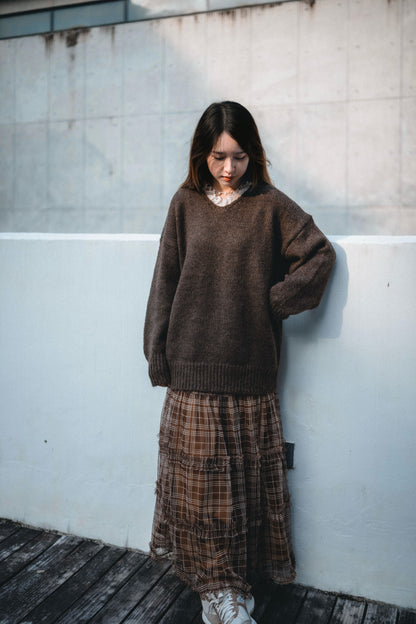 日系🔹格子層層蛋糕裙｜3色入