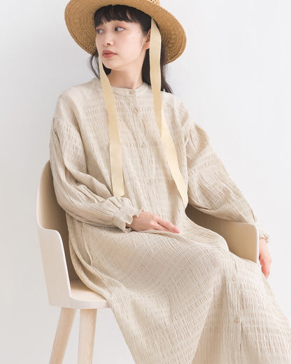 JP多穿法！暗格喇叭袖圓領OPS｜4色入