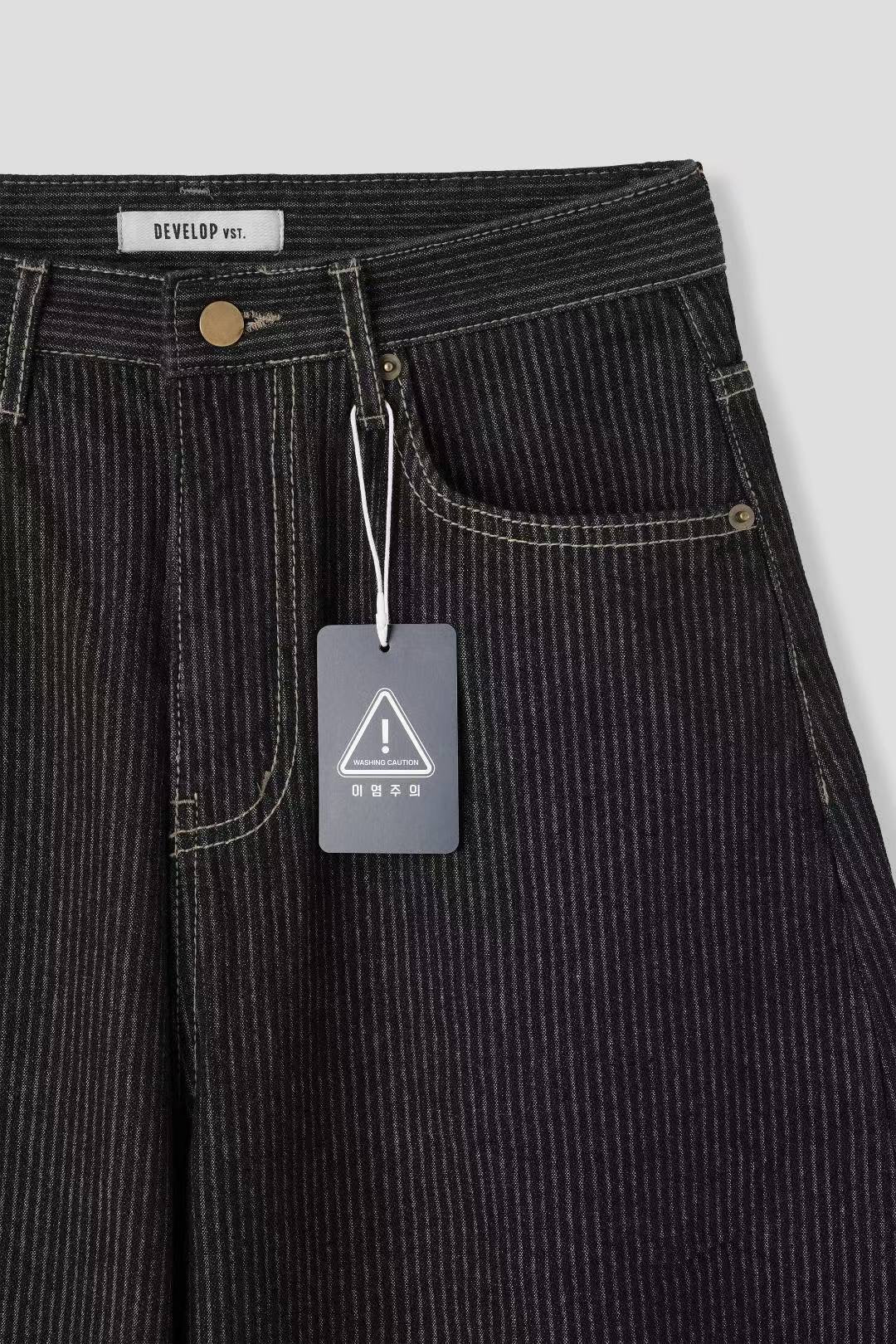 幼條紋明線氣球褲｜1色入