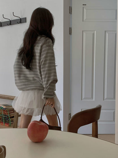 氣質紗紗蓬蓬裙｜2色入