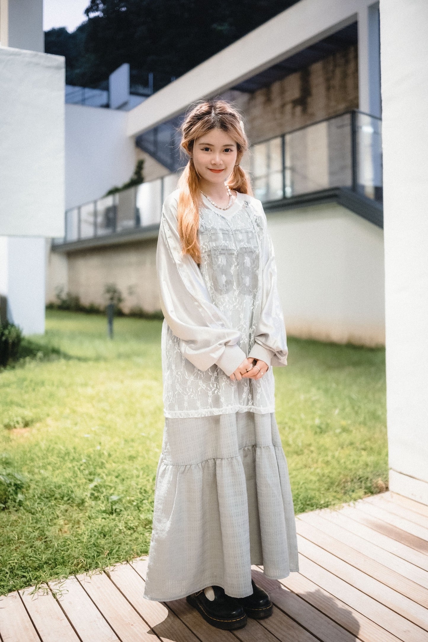 壓褶格格▫️綁帶慵懶風OPS｜3色入