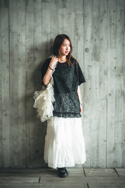 多pattern! 層層小通花sk｜1色入