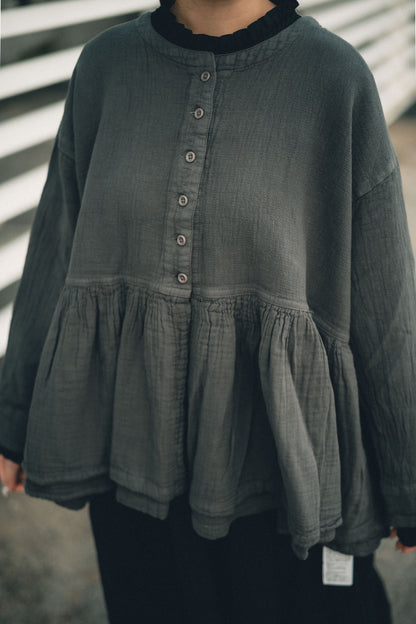 靚傘型！雙層layer BB棉襯衫｜3色入