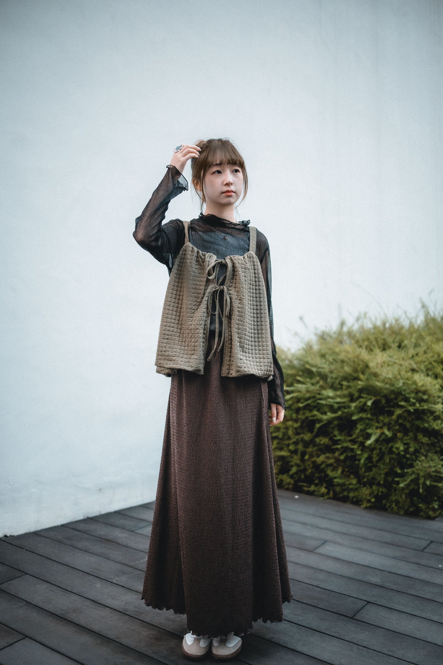 七彩繽紛🌈 超百搭泡泡質小魚尾半裙｜9色入