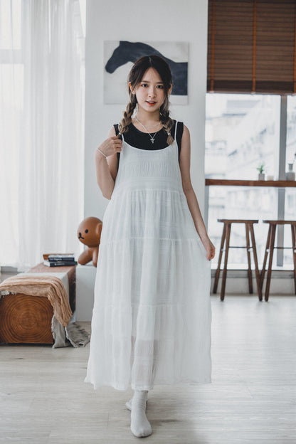 波浪紗紗吊帶OPS｜4色入