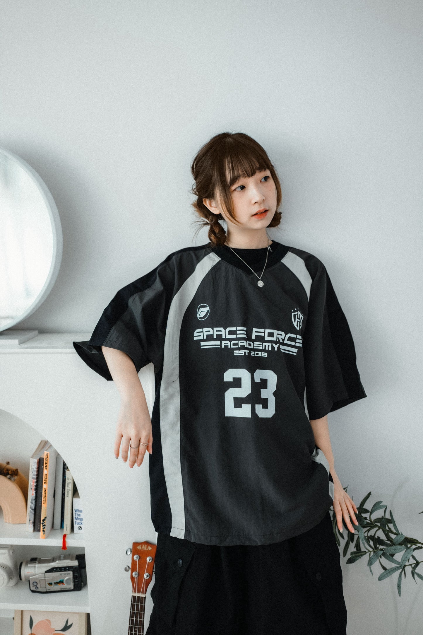 UNISEX Space Force Nylon Tee | 4 colors