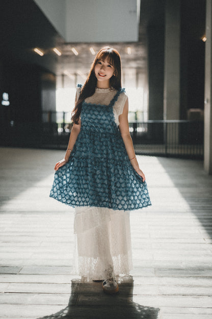 [新色加入！✨] 菱角蘇蘇綁帶連身裙｜7色入