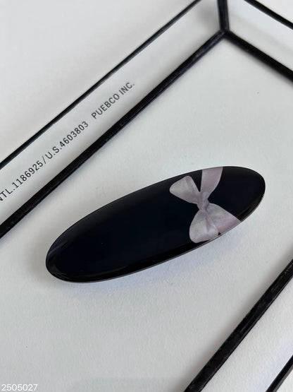 黑白風♡ 一字髮夾｜6色入