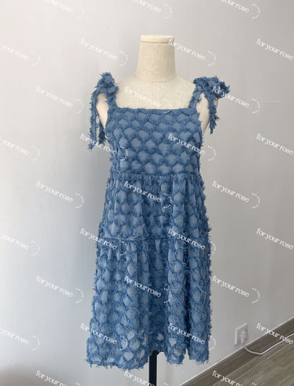 [新色加入！✨] 菱角蘇蘇綁帶連身裙｜7色入