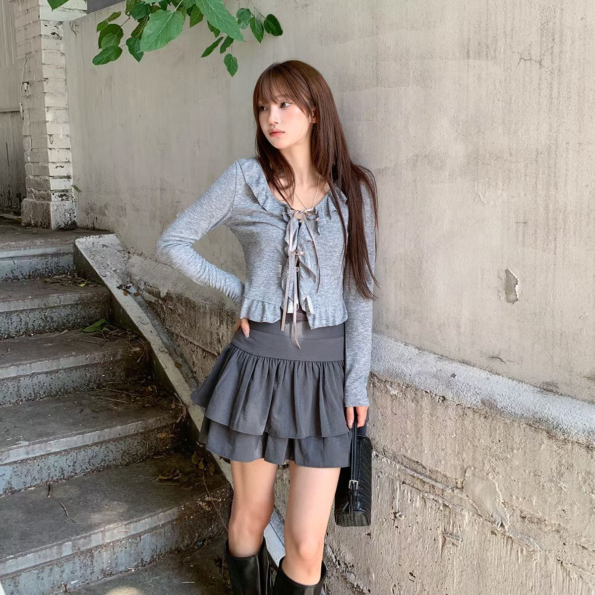 Double Layer Cakey Skirt🧁｜3色入