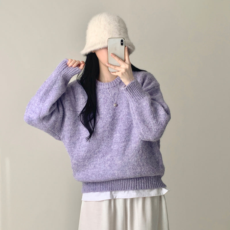 靚色✨ Pastel Overfit Wool Knit | 6色入