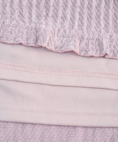 [人氣斷貨款！]毛毛感soso荷葉蛋糕裙｜3色入