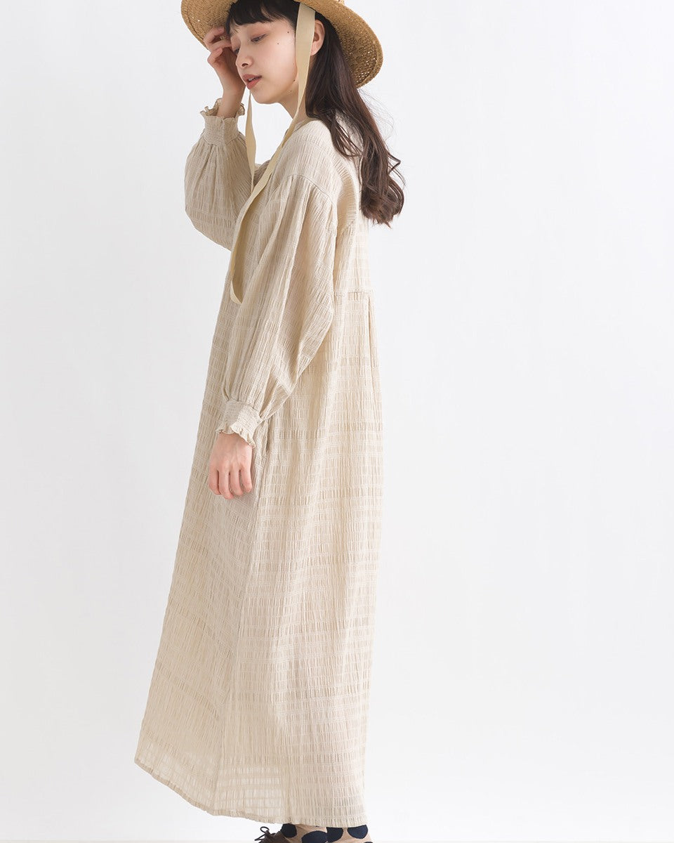 JP多穿法！暗格喇叭袖圓領OPS｜4色入