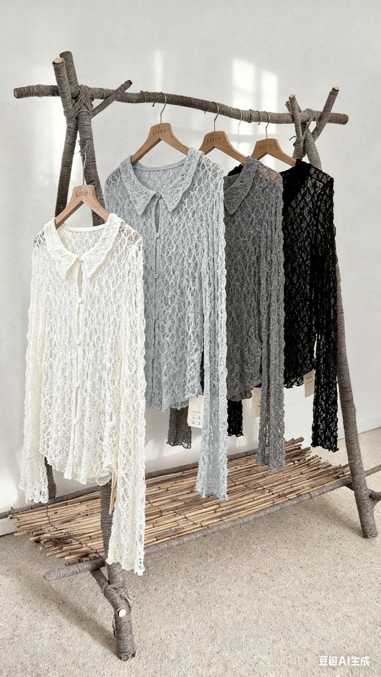 問爆！Elegant Lace Shirt｜4色入