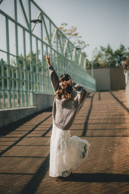 超靚！重工🌸立體花花紗裙｜1色入