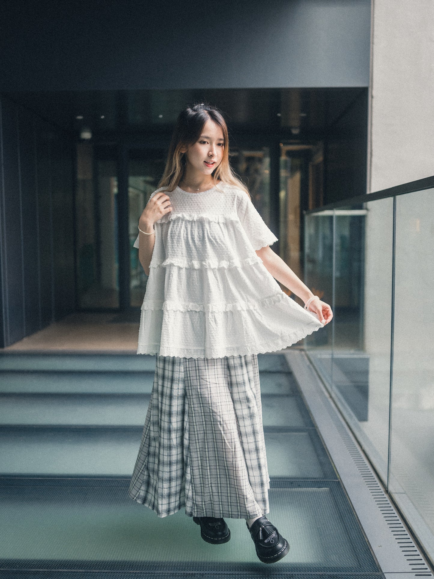 Ruffle層層點點蛋糕Top｜2 colors