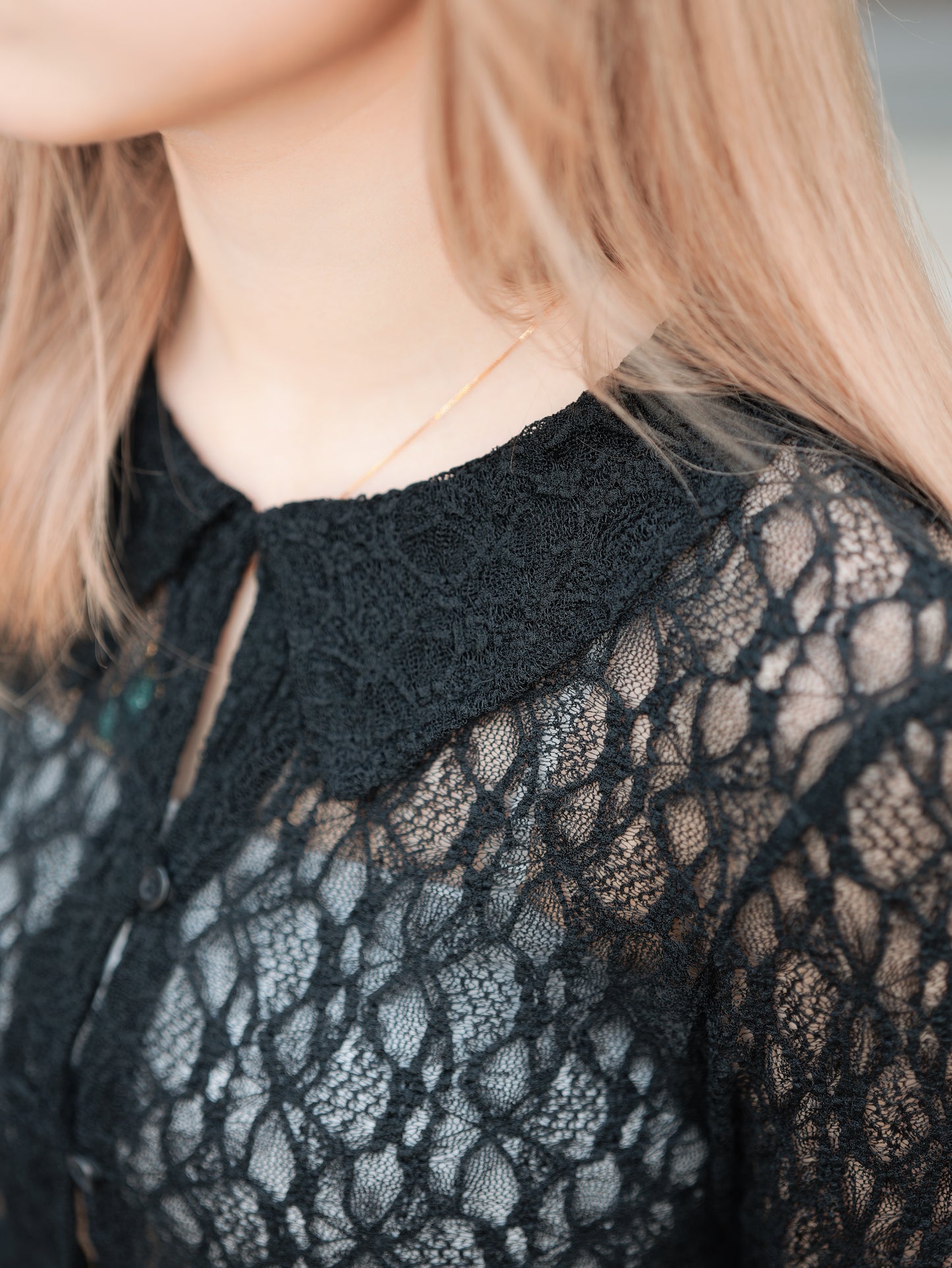 問爆！Elegant Lace Shirt｜4色入