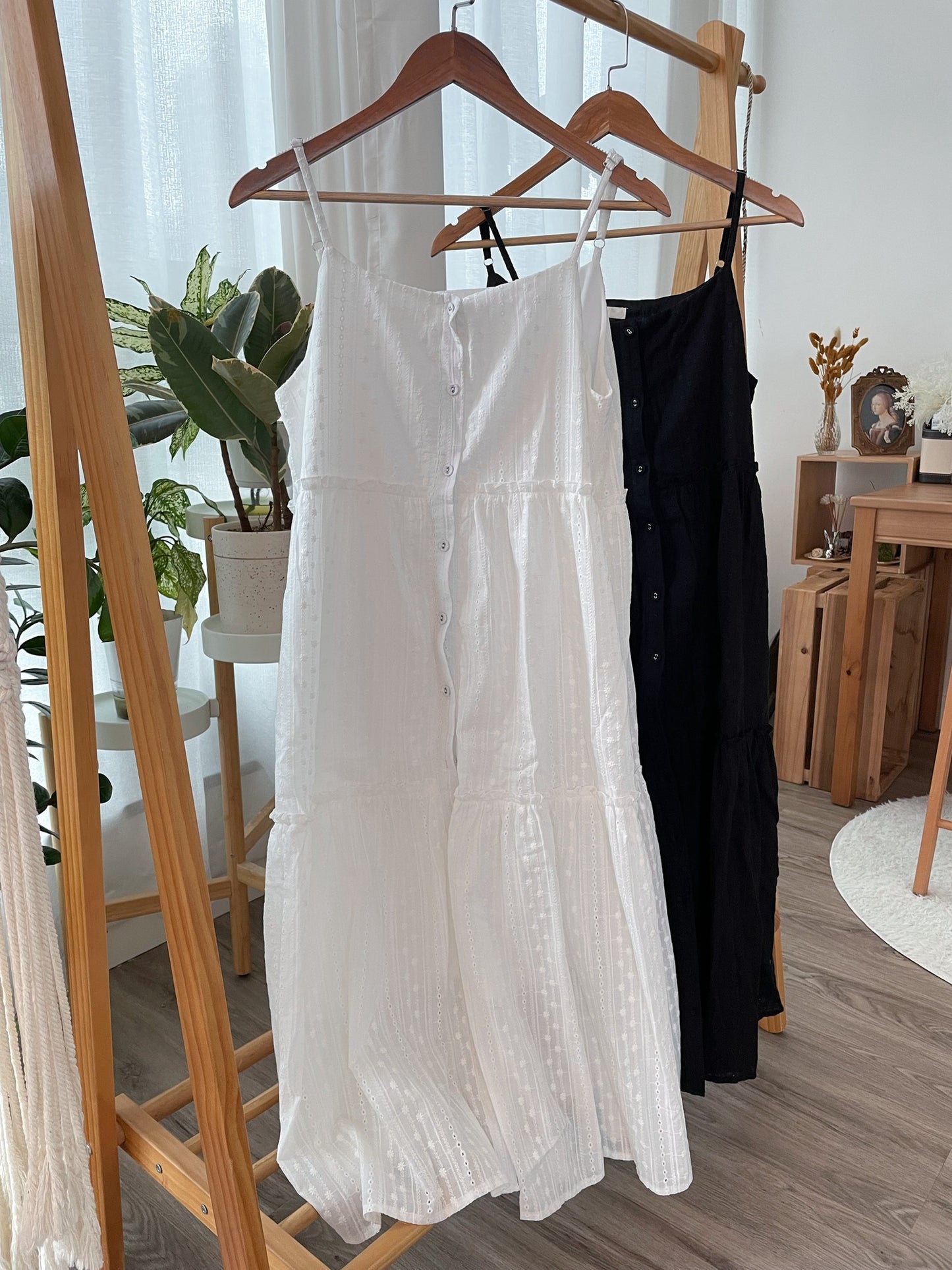 銀扣小通花開鈕OPS｜2色入