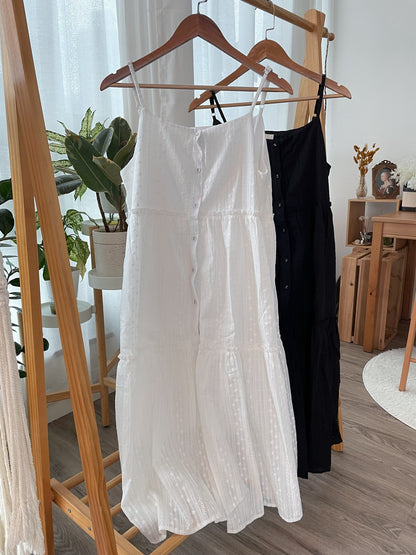 銀扣小通花開鈕OPS｜2色入