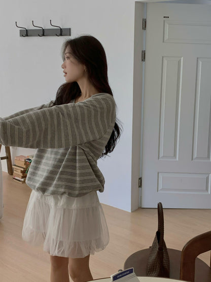 氣質紗紗蓬蓬裙｜2色入