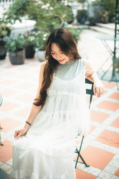 七彩🌈 百搭撞色木耳邊背心｜7色入