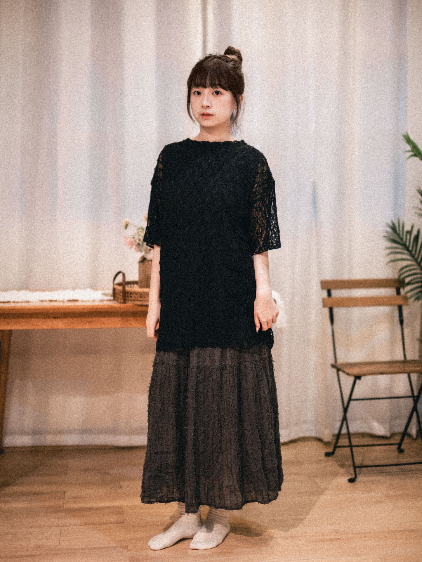 輕巧～鬚鬚綁結蛋糕OPS｜4色入