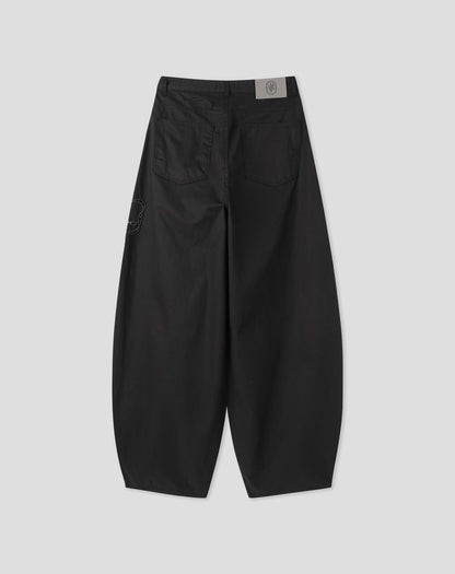 [NEW🎀] 鏤空蝴蝶結圖案彎刀褲｜2色入