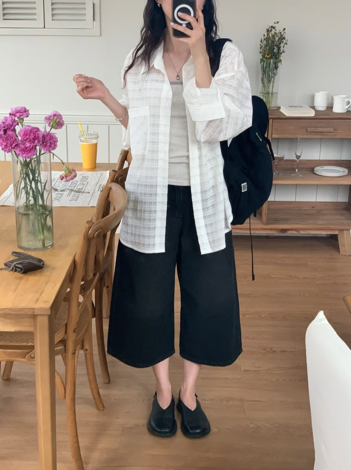 店主自留！Unisex泡泡格紋襯衫｜4色入