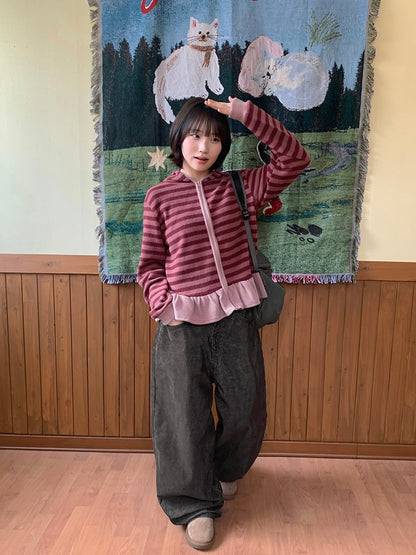 Teoki 不褪色燈芯絨闊腿褲｜3色入