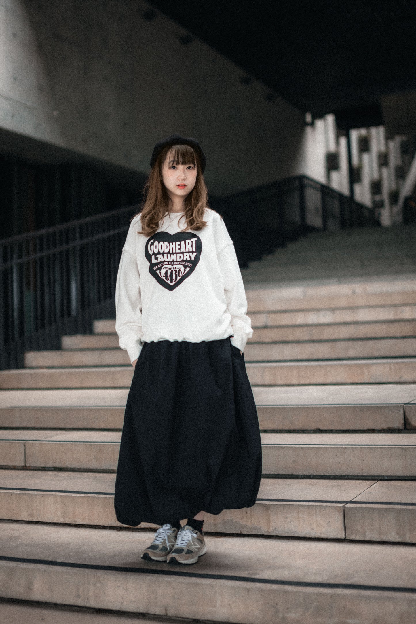 泡泡感索索料花苞裙｜3色入