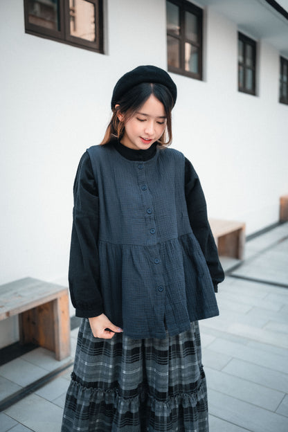 慵懶🦥 軟綿綿純色背心｜4色入