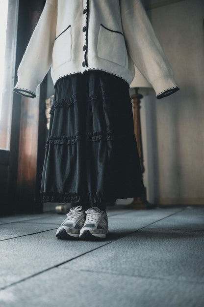 保暖毛底🧣 Ruffle花邊蛋糕裙｜2色入