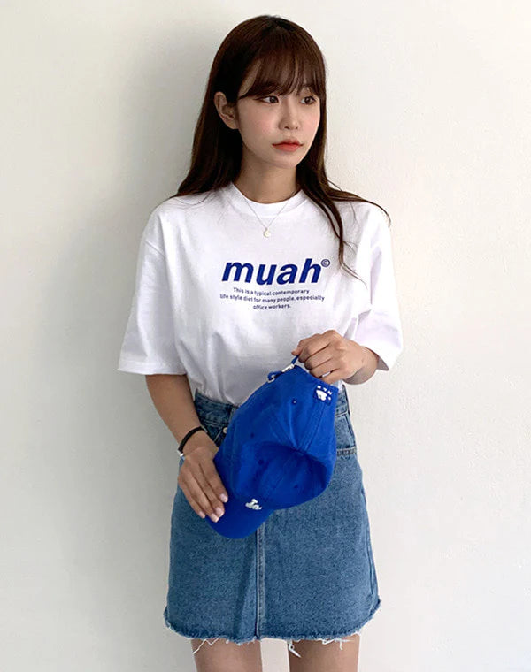 MUAHMUAH TEE - MUT20048 (White)