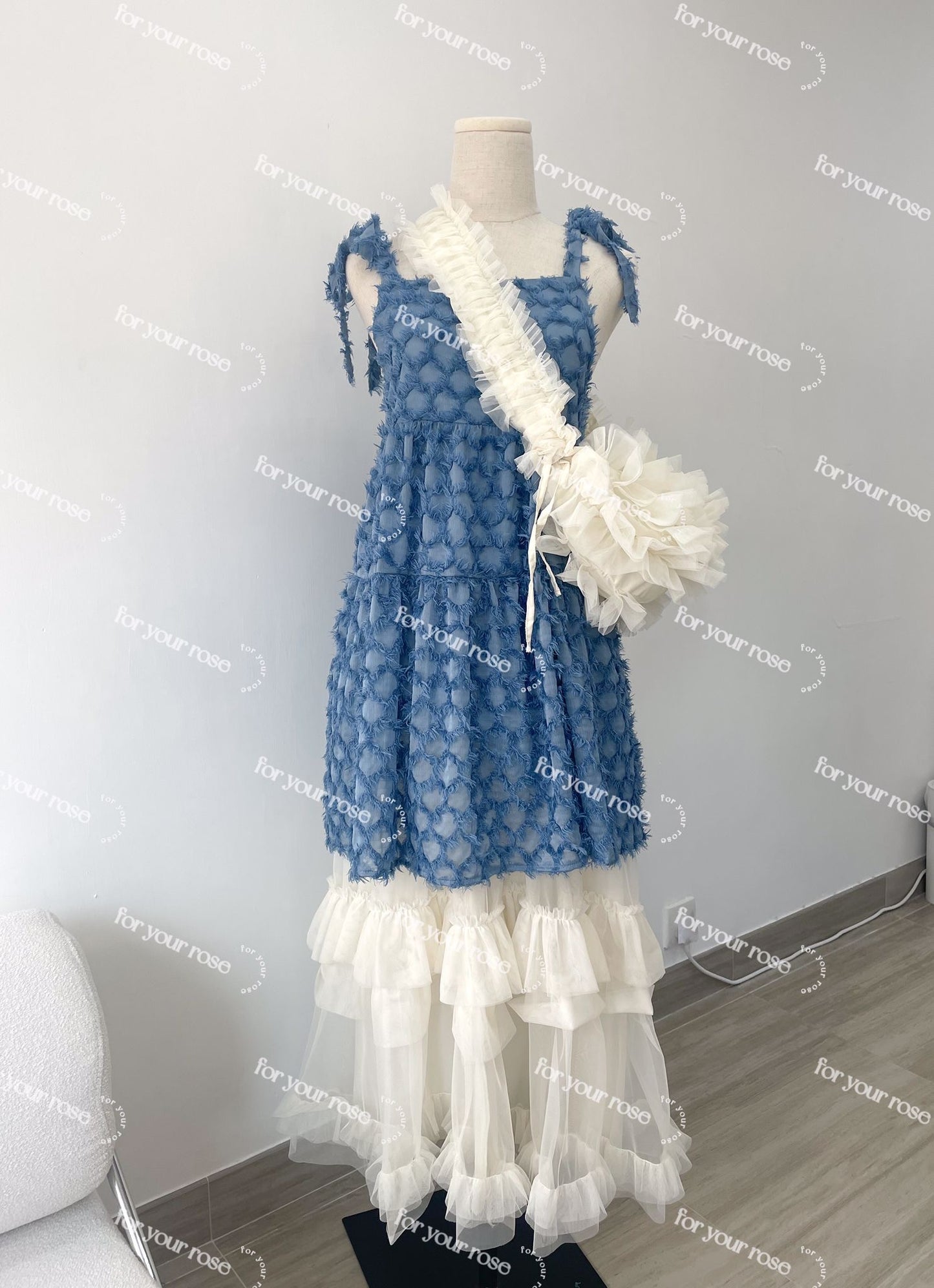 [新色加入！✨] 菱角蘇蘇綁帶連身裙｜7色入