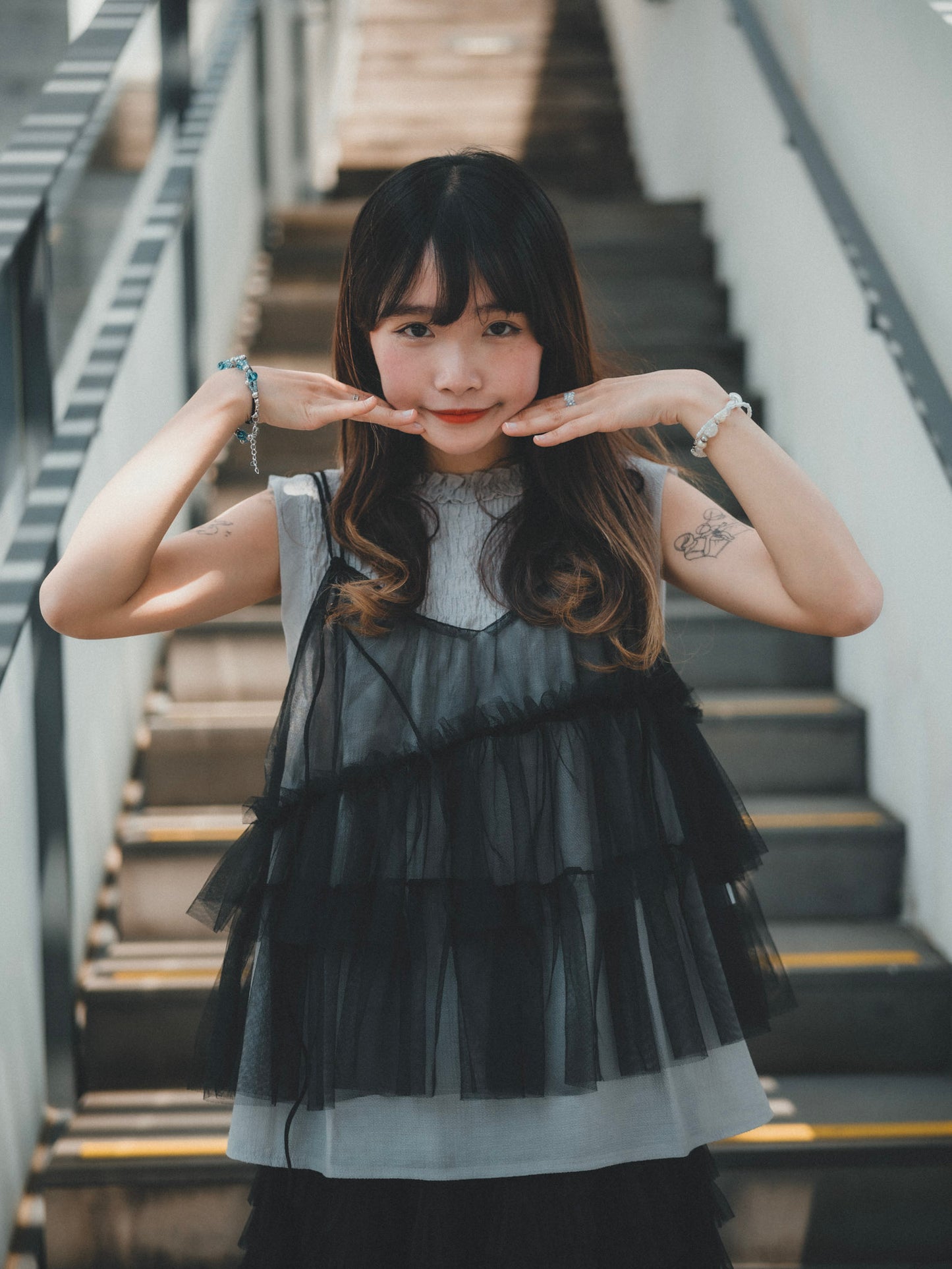 舒服☁️ 皺皺RUFFLE領背心｜4色入