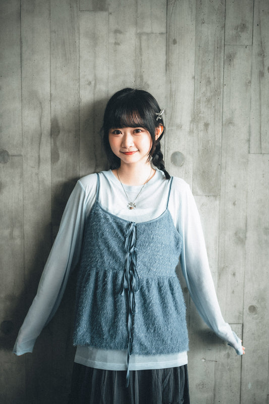 Soft☁️ 親膚透透長袖top｜5色入