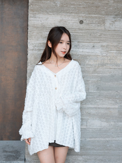 marshmallow • 日系波紋絨outer｜2色入